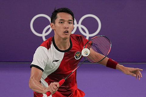 Jonatan Christie plays against Lakshya Sen